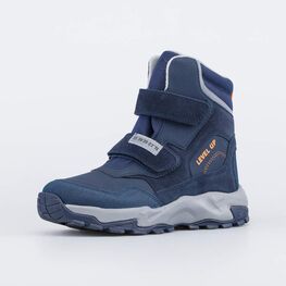 654067-41 Зимние ботинки на липучках для мальчика для мальчики синий