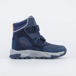 654067-41 Зимние ботинки на липучках для мальчика для мальчики синий фото №2