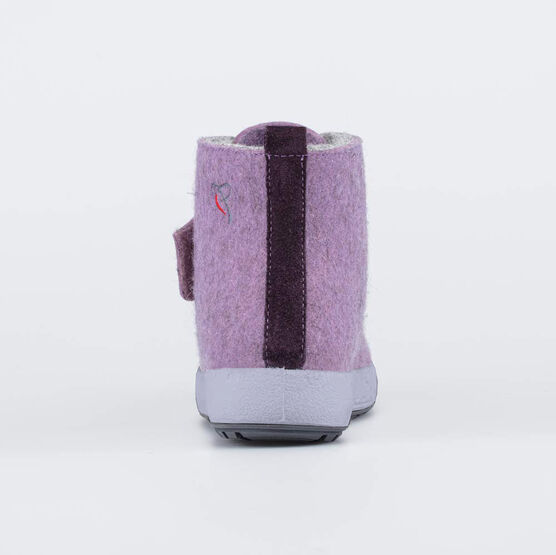 857008-41 Укороченные женские валенки для девочки сиреневый фото №5