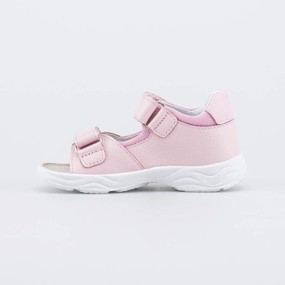 122242-22 Кожаные сандалии на липучках Хорошее настроение для девочки розовый фото №2