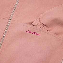 07805003-40 Хлопковая куртка для девочки розовый для девочки розовый фото №4