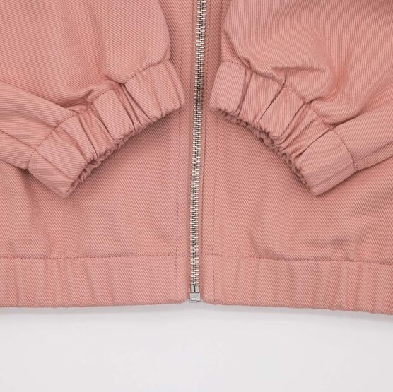 07805003-40 Хлопковая куртка для девочки розовый для девочки розовый фото №5