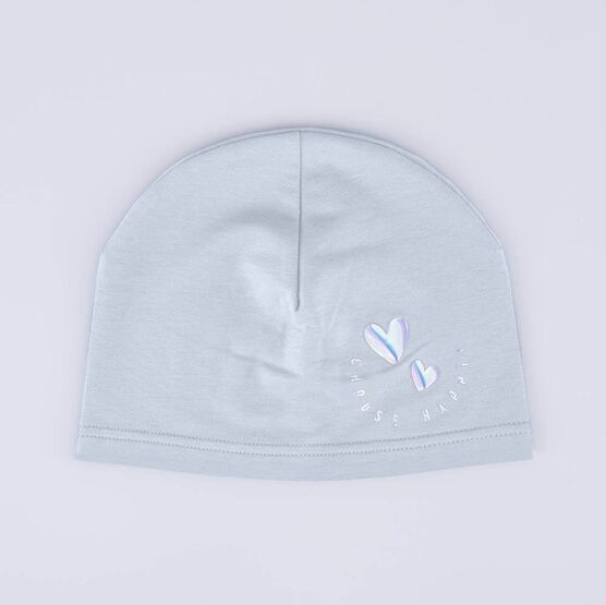 07811470-41 Трикотажная шапка для девочки для девочки голубой