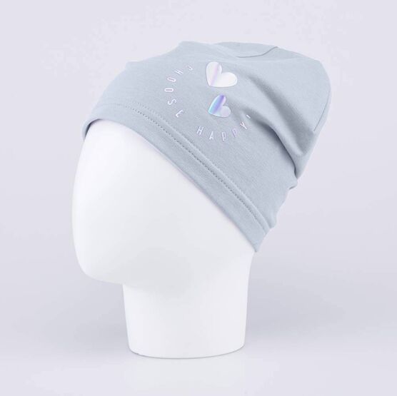 07811470-41 Трикотажная шапка для девочки для девочки голубой фото №2