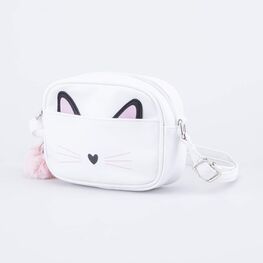 02802300-41 Сумка на молнии Кошечка белый для девочки белый фото №2