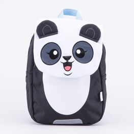02803294-41 Рюкзак для девочки Панда для девочки черный + белый