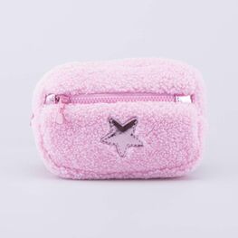 02819009-40 Сумка поясная Звезда розовый для девочки розовый
