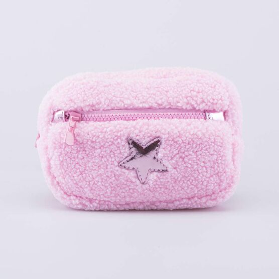 02819009-40 Сумка поясная Звезда розовый для девочки розовый