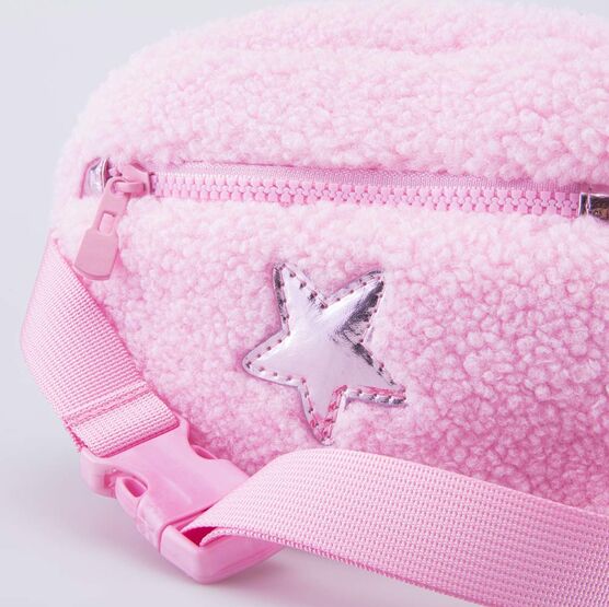 02819009-40 Сумка поясная Звезда розовый для девочки розовый фото №5