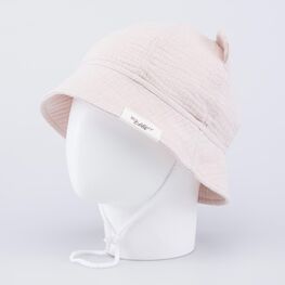 07710021-42 Бежевая панама из муслина для мальчики бежевый фото №2