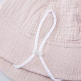 07710021-42 Бежевая панама из муслина для мальчики бежевый фото №4