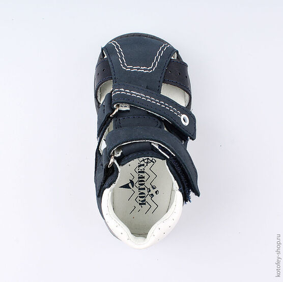 122106-21 Сандалии для мальчика для мальчики синий фото №4