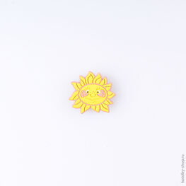 03014001-40 Украшение для обуви Солнце для универсальные желтый