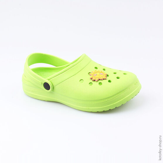 03014001-40 Украшение для обуви Солнце для универсальные желтый фото №3