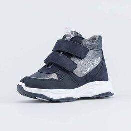 352331-34 Ботинки для девочки для девочки синий