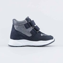 352331-34 Ботинки для девочки для девочки синий фото №2