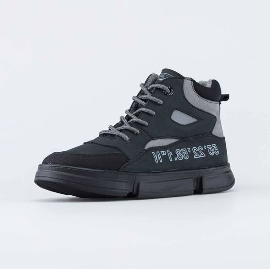 552264-31 Ботинки для мальчика для мальчики черный