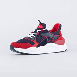 744191-11 Кроссовки для мальчика-подростка на шнурках для мальчики синий