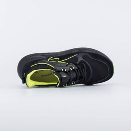 744191-12 Кроссовки для мальчика-подростка на шнурках для мальчики черный фото №4