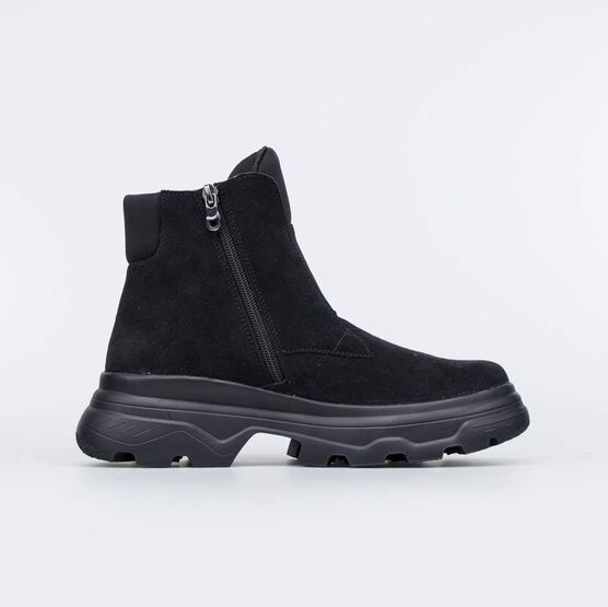 752191-32 Ботинки для девочки для девочки черный фото №2