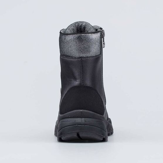 752196-32 Утепленные ботинки для девочки для девочки черный фото №5