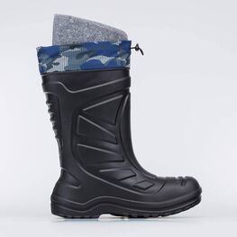 765003-11 Сапоги из ЭВА черные для мальчики черный фото №2