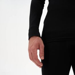 07702067-40 Термоджемпер для мужчин КОТОФЕЙ Шерсть для мальчики черный фото №4