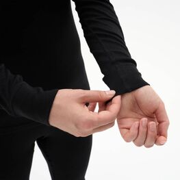 07802077-40 Термоджемпер для женщин КОТОФЕЙ Шерсть для девочки черный фото №4