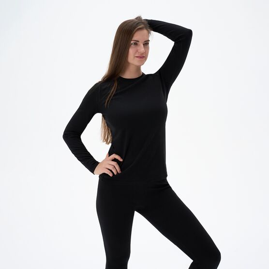 07833917-40 Термолеггинсы для женщин КОТОФЕЙ Шерсть для девочки черный фото №3