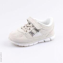 144109-71 Кроссовки для девочки бел-срб