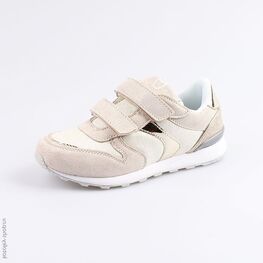 644217-71 Кроссовки для девочки бежевый