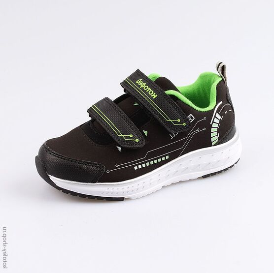 344223-71 Кроссовки для мальчики чер-зел