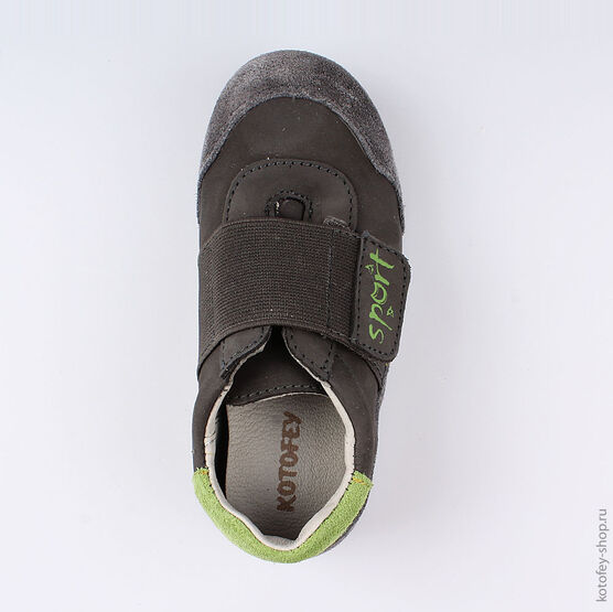 332108-24 Полуботинки для мальчики серый фото №4
