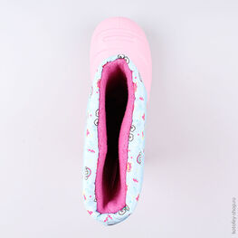 565003-17 Резиновые сапоги для девочки розовый фото №4