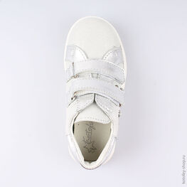 332110-21 Полуботинки для девочки серебрист. фото №4