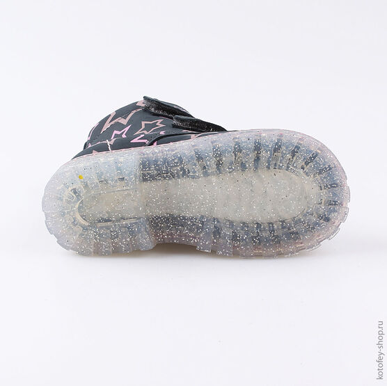 152228-31 Ботинки для девочки светло-синий фото №3