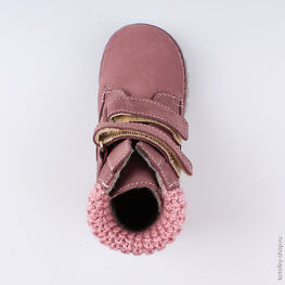 352190-33 Ботинки для девочки розовый фото №4