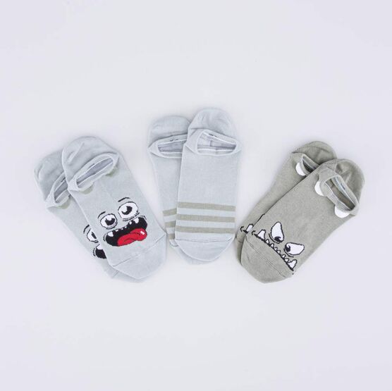 07742983-41 Носки детские хлопковые (3 пары) для мальчики разноцветный