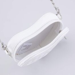 02802349-40 Сумка детская Сердце белый для девочки белый фото №4