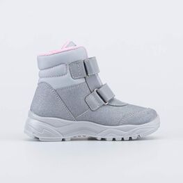 152315-36 Неубиваемые ботинки для девочки для девочки серый фото №2
