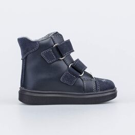 152318-36 Ботинки утепленные на весну/осень Magical для девочки синий фото №2