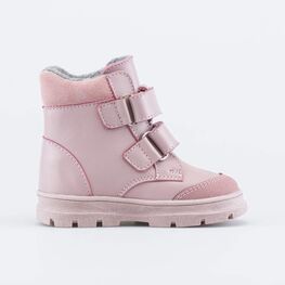 152368-32 Утепленные ботинки для девочки для девочки розовый фото №2