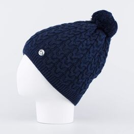 07711406-40 Теплая шапка-бини Синий для мальчики синий фото №2