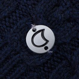 07711406-40 Теплая шапка-бини Синий для мальчики синий фото №3