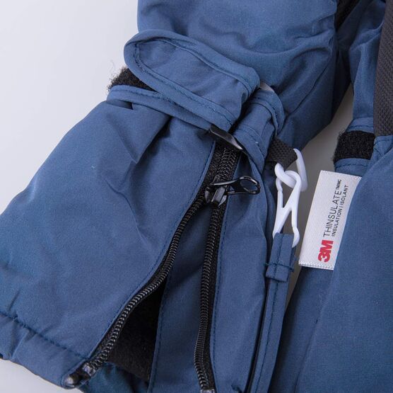 07721094-10 Варежки с тинсулейт синий для мальчики синий фото №3