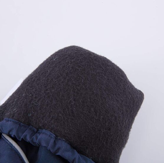 07721096-10 Варежки-краги утепленные темно-синий для мальчики темно-синий фото №4