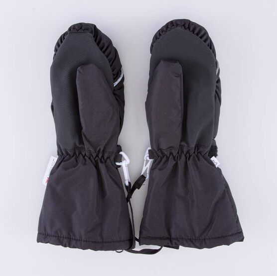 07721099-00 Варежки-непромокайки с тинсулейтом Чёрный для мальчики черный фото №2