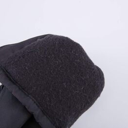 07721099-00 Варежки-непромокайки с тинсулейтом Чёрный для мальчики черный фото №4