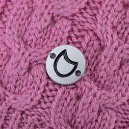 07811410-42 Теплая шапка-бини Розовый для девочки розовый фото №3