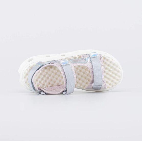 524131-11 Пляжные сандалии с усиленной амортизацией для девочки сиреневый фото №4